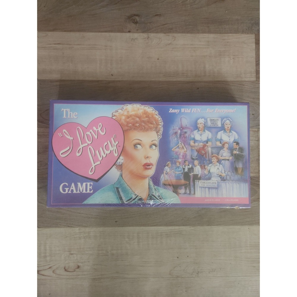 VINTAGE The I Love Lucy Board Game COMPLETE Talicor 1997 TV Show Lucille Ball.